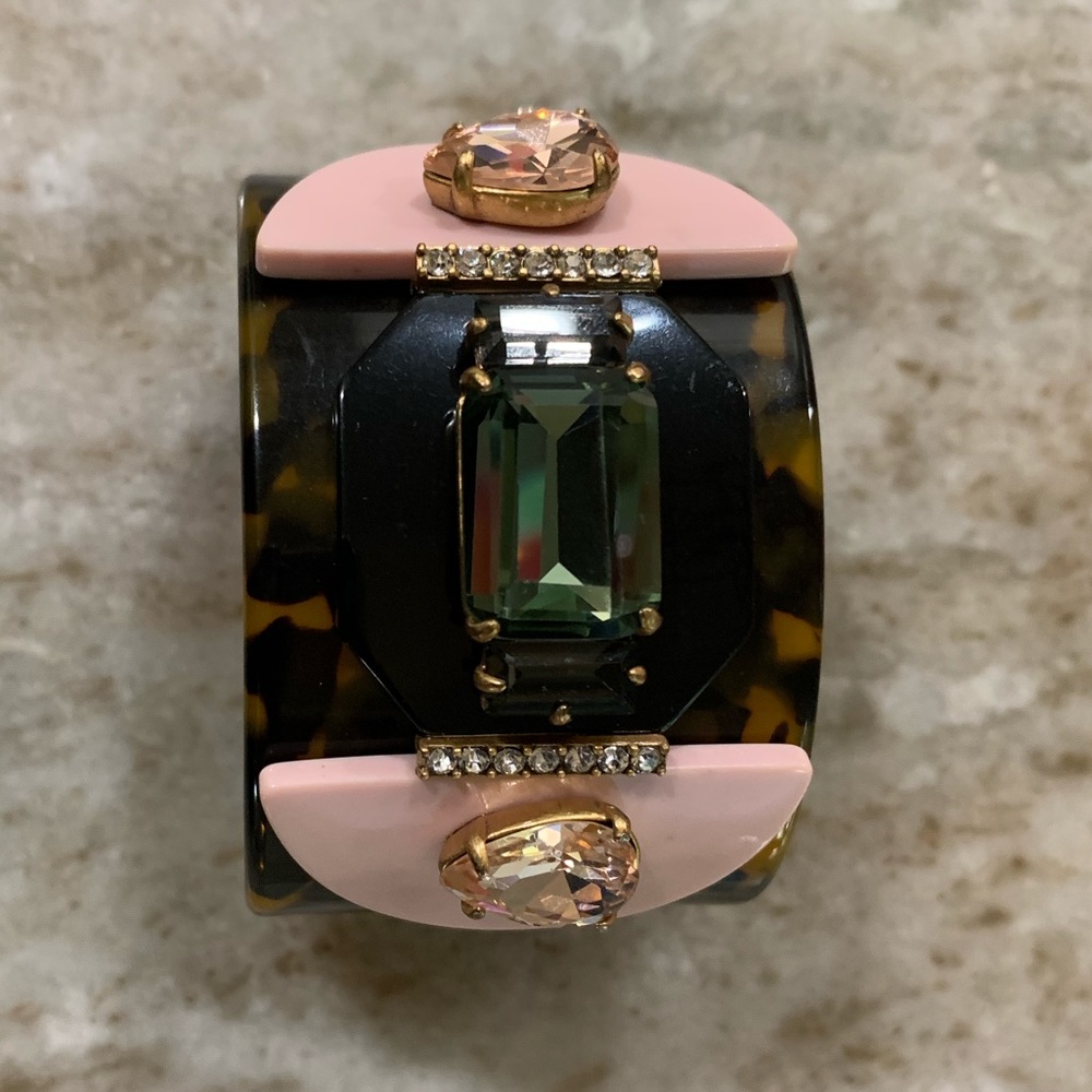 EUC, J. Crew tortoise shell cuff bracelet